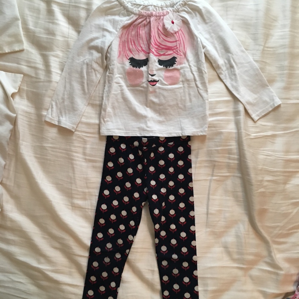 EUC baby Gap &Cherooke cute top-3T/2T